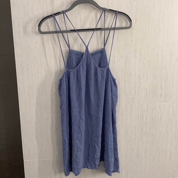 LAST CHANCE ⚡️ LA HEARTS Blue Mini Dress - Picture 3 of 9